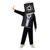 Anime Skibidi Toilet Peaker Man Black Set Outfits Cosplay Costume Suit
